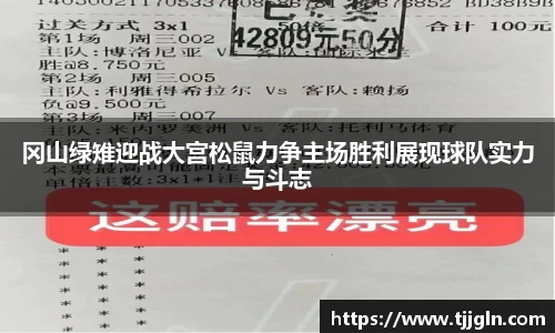冈山绿雉迎战大宫松鼠力争主场胜利展现球队实力与斗志